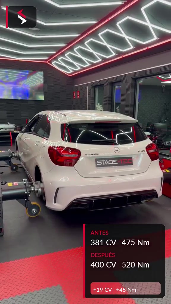 Reprogramación Mercedes-AMG A 45 4MATIC
