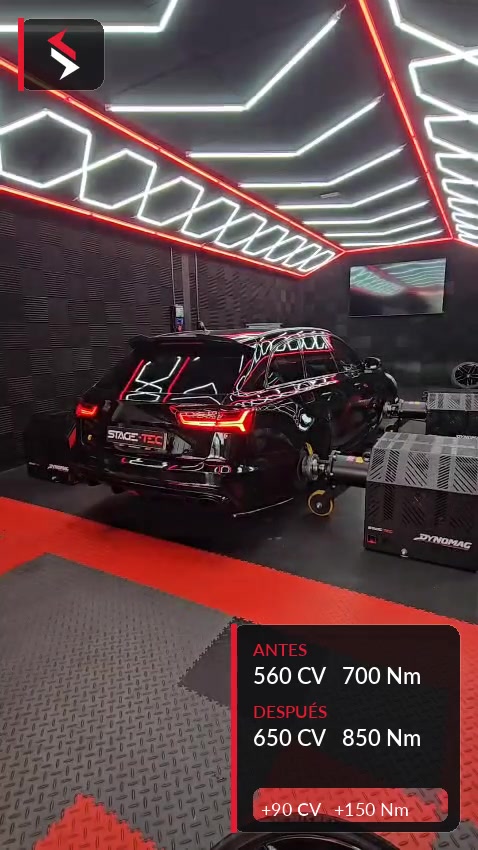 Reprogramación Audi RS 6 Avant C7 Stage 1: de 560 CV a 650 CV | StageTec
