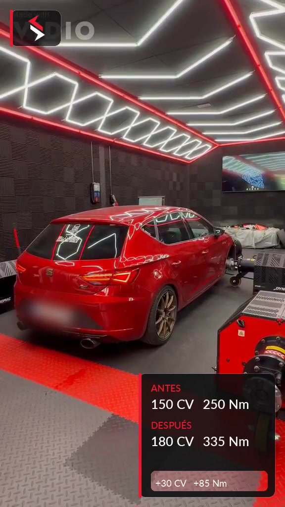 Reprogramación SEAT León 1.5 TSI Stage 1: de 150 CV a 180 CV